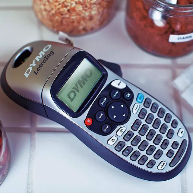 Alt view image 3 of 6 - Xiaogan Label Maker, LetraTag 100H Handheld Label Maker, Easy-to-Use, 13 Character LCD Screen, Great for Home & Office Organization