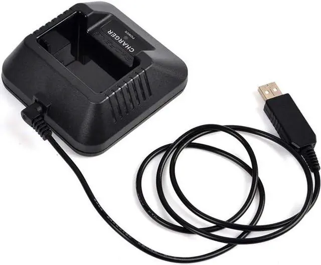 Main image of Two Way Radio USB Plug Charger Walkie Talkie Desktop Battery Charger for Baofeng UV-5R UV-5RA UV-5RB UV-5RC UV-5RD UV-5RE UV-5Replus TYT TH-F8 Ham Radio