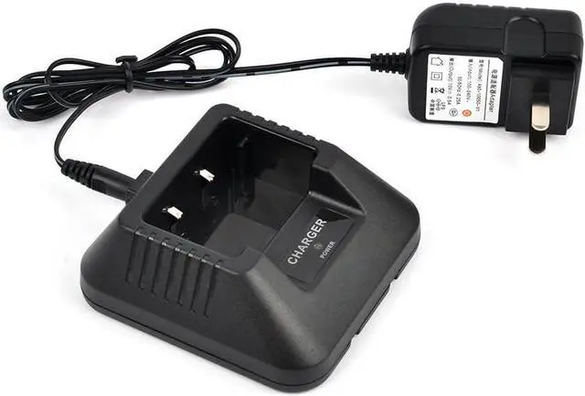 Main image of Walike Talkie Base Desktop Charger for Baofeng UV-5R UV-5RA UV-5RB UV-5RC UV-5RD UV-5RE UV-5Replus Two-Way Radio