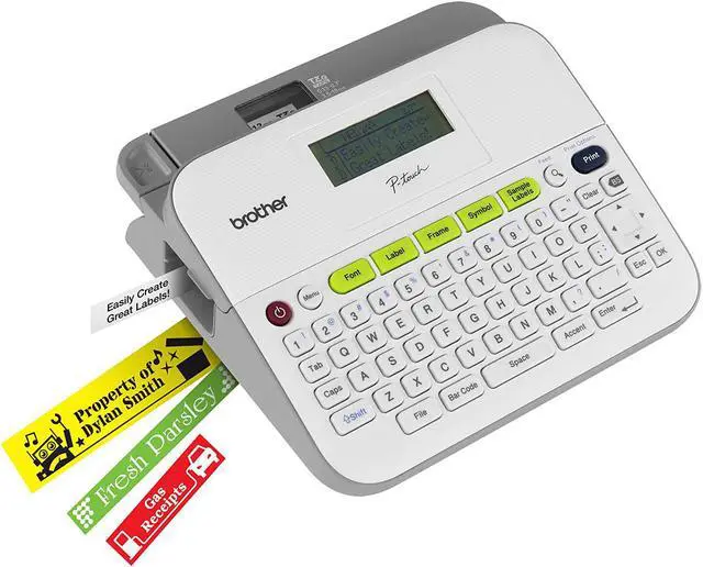 Alt view image 3 of 3 - Brother Printer RPTD400 Versatile Compact Label Maker