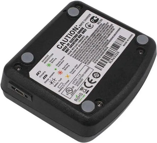 Alt view image 3 of 7 - Aimtobest Rapid Charger Compatible for Motorola CP110 RDM2070D RDU4100 RDV5100 RDU2020 RDU2080D RDV2020 RDV2080D RDM2080 RDU4160D Radio RLN6305 RLN6308 RLN6332A