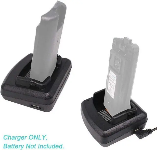 Alt view image 7 of 7 - Aimtobest Rapid Charger Compatible for Motorola CP110 RDM2070D RDU4100 RDV5100 RDU2020 RDU2080D RDV2020 RDV2080D RDM2080 RDU4160D Radio RLN6305 RLN6308 RLN6332A