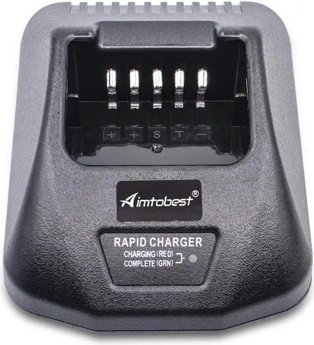 Alt view image 5 of 7 - Aimtobest KSC-25 Charger Compatible for Kenwood Radio TK-2140 TK-3140 TK-2160 TK-3160 TK-2170 TK-3170 TK-2360 TK-3360 NX-220 NX-320 KNB-57L KNB-55L KNB-35L KNB-56N KNB-26N Battery