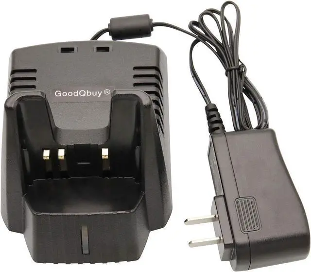 Main image of GoodQbuy® Ni-MH Ni-CD Battery Charger is Compatible with Yaesu/Vertex Standard Horizon Radios FNB-V57 FNB-V57H FNB-64 FNB-64H FNB-V64 FNB-V83 FNB-83 FNB-83H FNB-V94 VAC-20G VAC-10G VAC-400