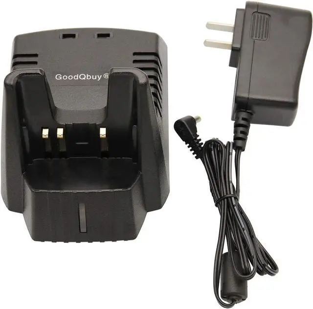 Alt view image 2 of 4 - GoodQbuy® Ni-MH Ni-CD Battery Charger is Compatible with Yaesu/Vertex Standard Horizon Radios FNB-V57 FNB-V57H FNB-64 FNB-64H FNB-V64 FNB-V83 FNB-83 FNB-83H FNB-V94 VAC-20G VAC-10G VAC-400