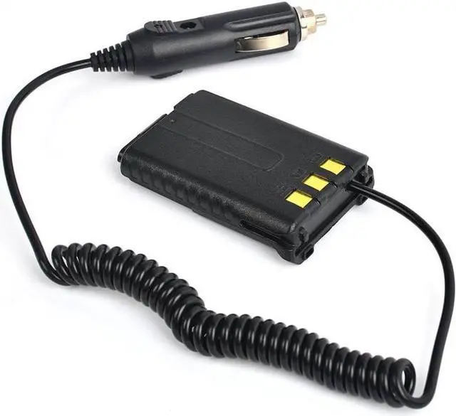 Alt view image 2 of 6 - Battery Eliminator Car Charger for Baofeng Transceiver Ham Radio UV-5R UV-5R+ UV-5RA UV-5RA+ UV-5RB UV-5RC UV-5RD UV-5RE UV-5RE Plus Walkie Talkie