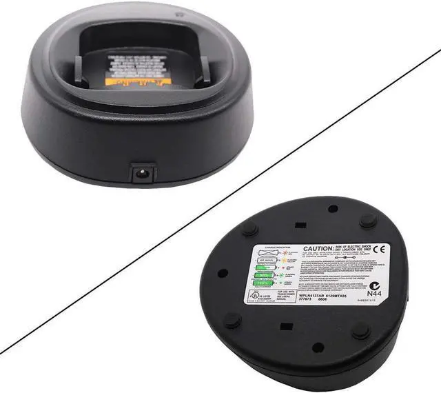 Alt view image 7 of 7 - Aimtobest WPLN4137 Single-Unit Charger Base Compatible for Motorola CP200 CP200D CP200XLS CP040 CP140 PR400 EP450 DEP450 DP1400 Radio with Belt Clip 2 Pack (Without Charging Cable)