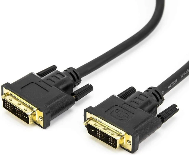 Alt view image 4 of 5 - Rocstor Y10C186-B1 Premium 3 ft. DVI-D Single Link Cable - M/M - DVI Cable for use with Projectors, Video Devices, Monitors - 1m - 1 Pack - Male Digital Video, Black