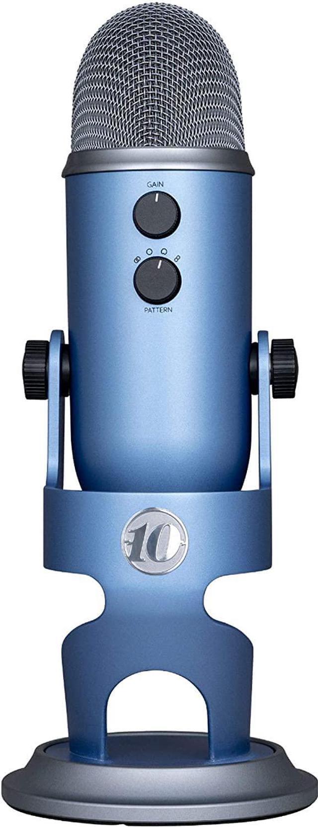 NeweggBusiness - Blue Yeti USB Microphone for PC, Mac, Gaming, Recording,  Streaming, Podcasting, Studio and Computer Condenser Mic with Blue VO!CE  effects, 4 Pickup Patterns, Plug and Play – Midnight Blue