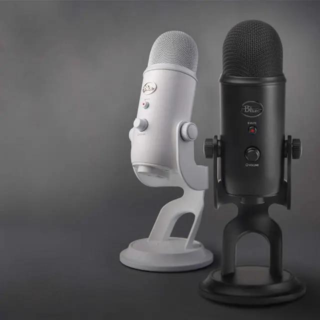 Alt view image 6 of 7 - Blue Yeti USB Microphone for Recording, Streaming, Gaming, Podcasting on PC and Mac, Condenser Mic for Laptop or Computer with Blue VO!CE Effects, Adjustable Stand, Plug and Play - Slate