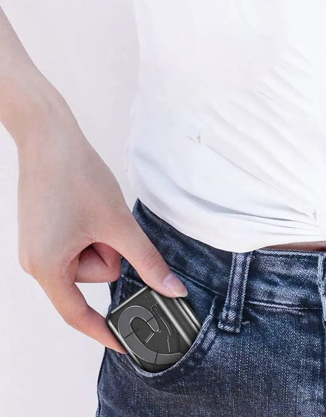 Alt view image 2 of 7 - IKXO Ear Hook Bluetooth Headphones Wireless - Lightweight Single Ear Painless Noise Cancelling Earphones Waterproof with Ear Plug Charging Case 150H