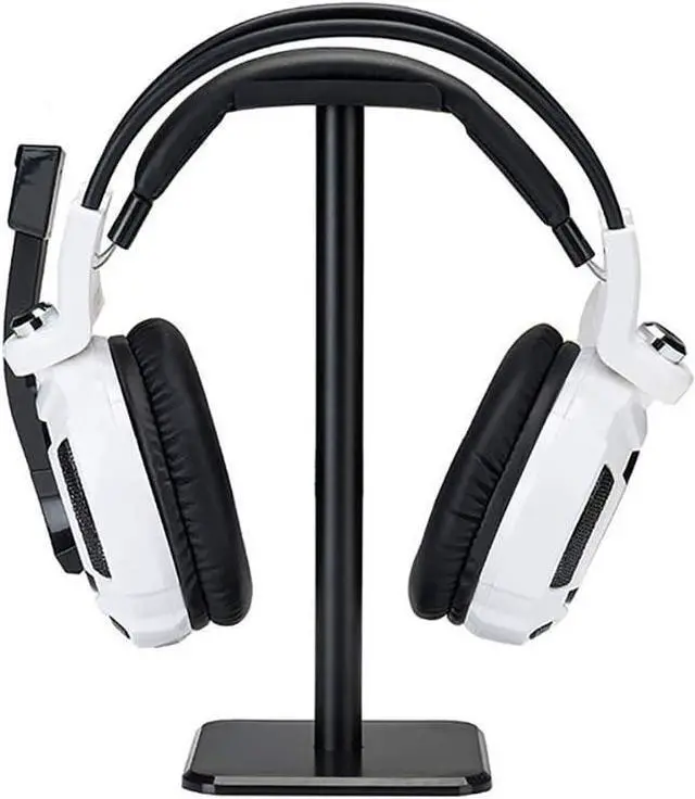 Main image of Headphone Stand, Universal Aluminum Metal Holder for AirPods Max, HyperX Cloud II, Xbox One, , Sennheiser, Sony, Bose, Beats PC Gaming Headset Display &Wireless Headphones (Black)