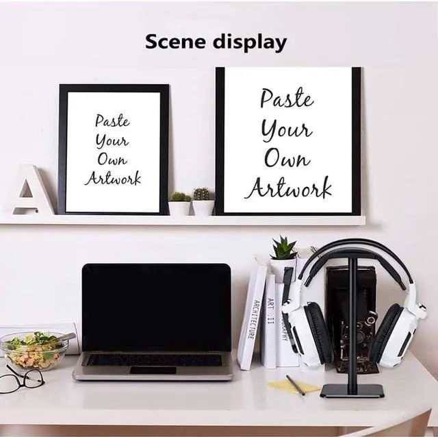 Alt view image 3 of 7 - Headphone Stand, Universal Aluminum Metal Holder for AirPods Max, HyperX Cloud II, Xbox One, , Sennheiser, Sony, Bose, Beats PC Gaming Headset Display &Wireless Headphones (Black)
