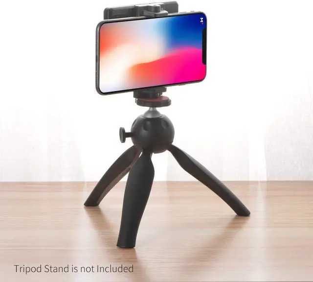 Alt view image 7 of 7 - Newmowa 60 LED High Power Rechargeable Clip Fill Video Conference Light with Front & Back Clip, Adjusted 3 Light Modes for Phone, iPhone, Android, iPad, Laptop, for Makeup, TikTok, Selfie, Vlog