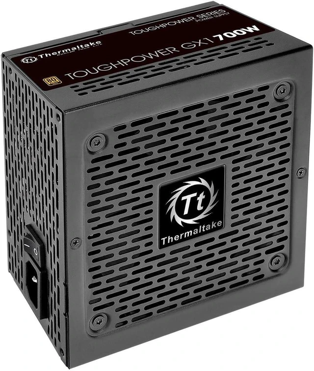 Alt view image 6 of 6 - Thermaltake Toughpower GX1 80+ Gold 700W SLI/Crossfire Ready Continuous Power ATX 12V V2.4/EPS V2.92 Non Modular Power Supply 5 Year Warranty PS-TPD-0700Nnfagu-1