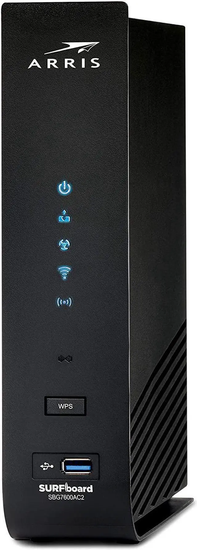 Alt view image 5 of 7 - ARRIS (SBG7600AC2) - Cable Modem Router Combo - DOCSIS 3.0 & AC2350 WiFi, for Comcast Xfinity, Cox, check with ISP for compatibility [Not for Spectrum] Four 1 Gbps Ports , 800 Mbps Max Internet Speeds