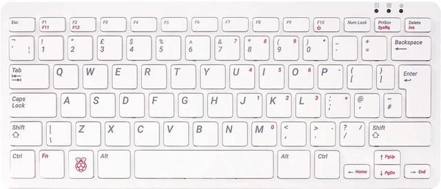 Alt view image 4 of 5 - Waveshare Pi400 Keyboard Computer Compatible with Raspberry Pi with Third-Party Accessories and 13.3inch HDMI Touch Display (11 Items)