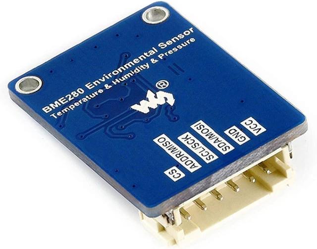 Alt view image 3 of 7 - BME280 Environmental Sensor, Sensing Environmental Temperature, Humidity, Barometric Pressure, Supports I2C and SPI Interfaces, Compatible with 3.3V/5V Voltage Levels for Raspberry/forArduino