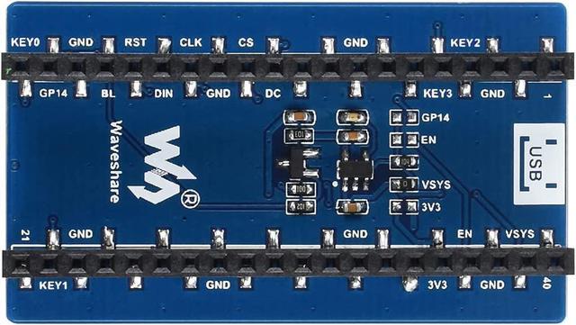 SEENGREAT 1.44 Inch TFT LCD Display Voor Raspberry Pi - Met Joystick, 6 Knoppen, 128x128 Pixels