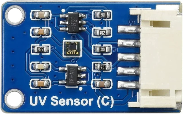 Main image of Waveshare Digital LTR390-UV Ultraviolet Sensor (C) Ultraviolet Ray Sensing Ambient Light Intensity Measuring Direct UV Index Value Output I2C Bus