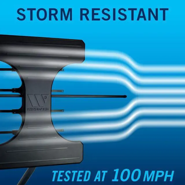 Alt view image 2 of 7 - Outdoor VHF/UHF HDTV Antenna  70 Mile Range