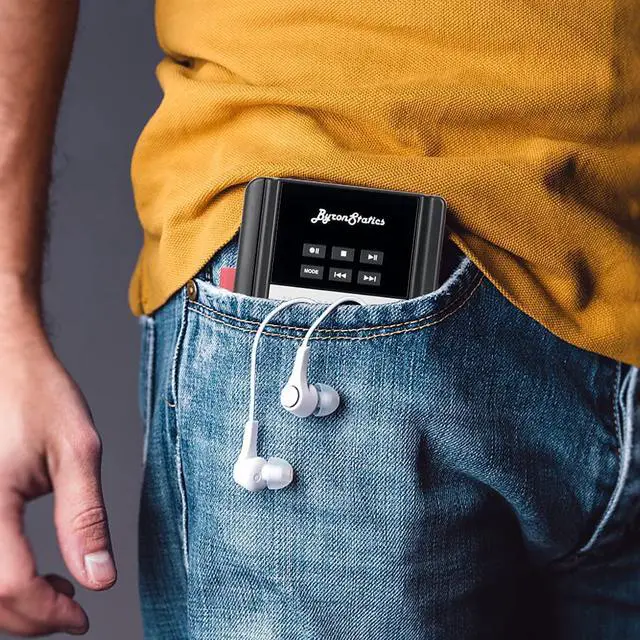 Alt view image 7 of 7 - Xiaogan Portable Cassette Players, Walkman Cassette Player Convert to MP3 WAV by USB Flash, Built-in Mic and Speaker Belt Clip Earbud Included 2 AA Battery