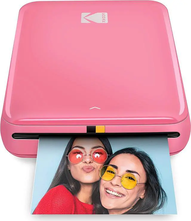 Alt view image 4 of 4 - KODAK Step Instant Color Photo Printer with Bluetooth/NFC, Zink Technology & KODAK App for iOS & Android (Pink) Go Bundle, 2x3, Welcome to consult