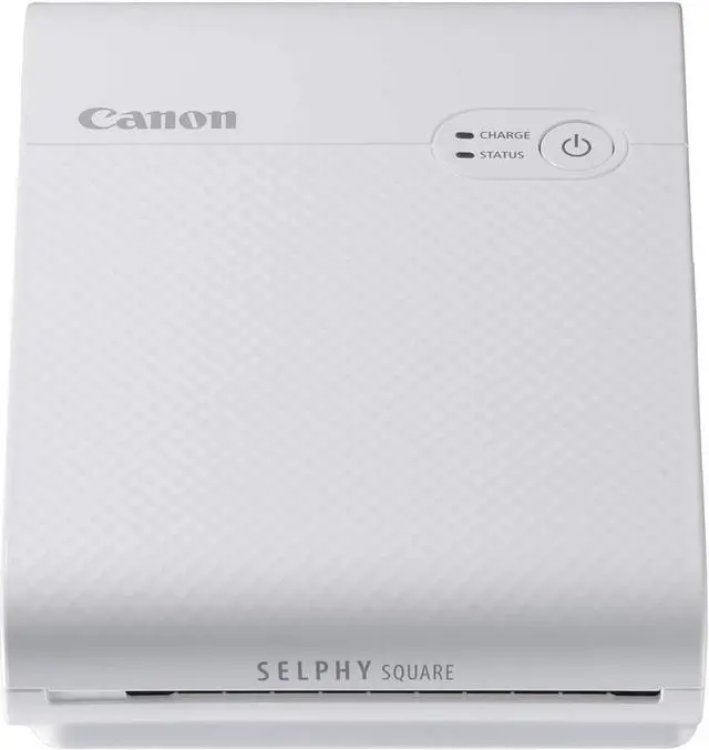 Alt view image 20 of 20 - Canon SELPHY QX10 Compact Square Photo Printer, White