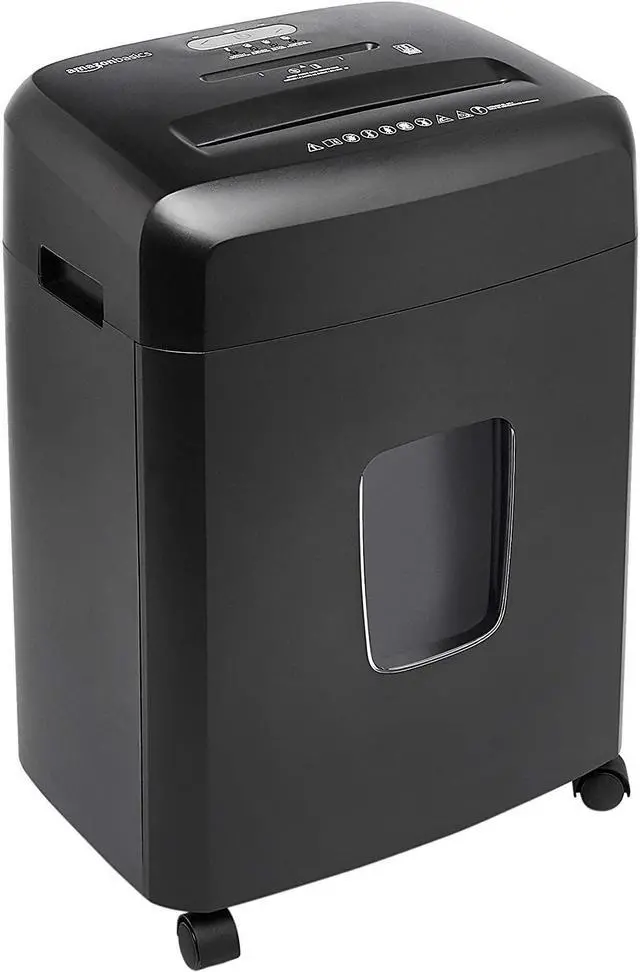 Main image of Xiaogan 15-Sheet Heavy Duty Cross-Cut Paper Shredder - Shred Paper, Credit Cards, Documents - 6-Gallon Bin (New Model)