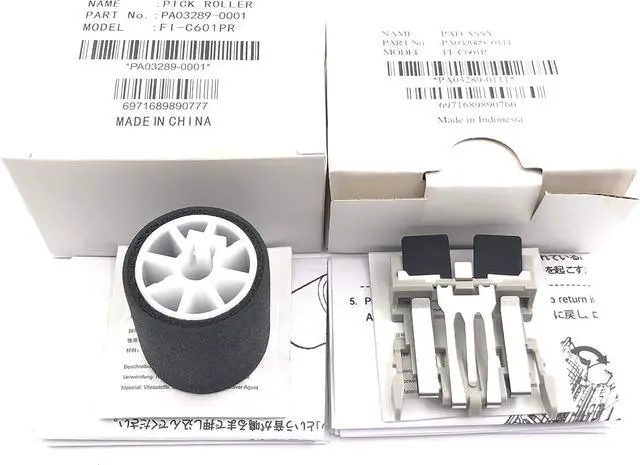 Main image of 20SET X PA03289-0001 PA03289-0111 Pick Pickup Roller Separation Pad Compatible with Fujitsu fi-5120 fi-6010N fi-6000NS fi-5120C fi-5220C fi-4120C2 fi-4220C2 fi-4120C fi-4220C