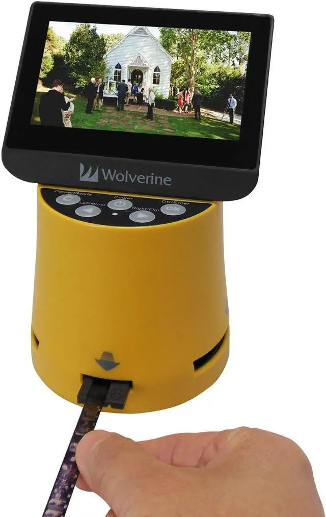 Alt view image 4 of 6 - Titan 8-in-1 High Resolution 35mm, 127, 126, 110 and APS Film to Digital Converter with 4.3" Screen and HDMI Output