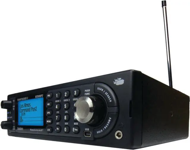 Alt view image 3 of 6 - BCD996P2 Digital Mobile TrunkTracker V Scanner, 25,000 Dynamically Allocated Channels, Close Call RF Capture Technology, 4-Line Alpha display, Base/Mobile Design, Phase 2