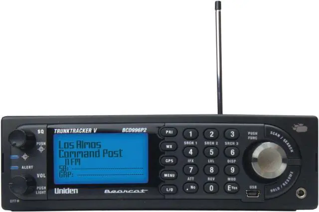 Alt view image 6 of 6 - BCD996P2 Digital Mobile TrunkTracker V Scanner, 25,000 Dynamically Allocated Channels, Close Call RF Capture Technology, 4-Line Alpha display, Base/Mobile Design, Phase 2