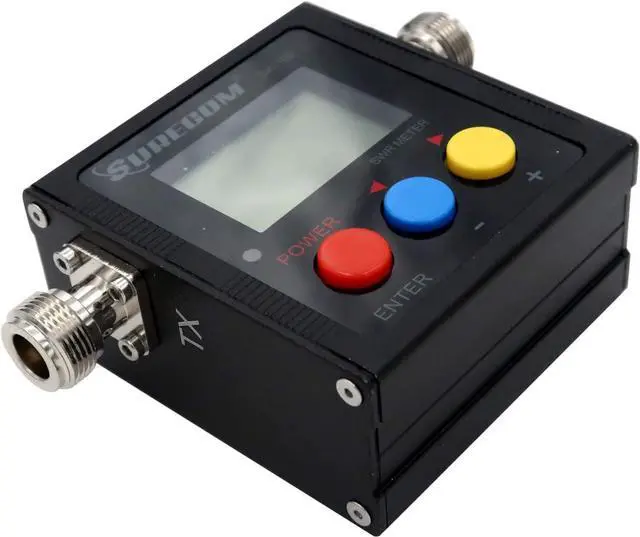 Alt view image 3 of 7 - Mcbazel Surecom SW-102 Digital VHF/UHF 125-525Mhz Antenna Power & SWR Meter, Welcome to consult