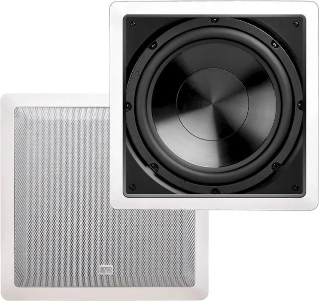 Alt view image 2 of 6 - OSD 10" in Wall Subwoofer 200W Easy Install, Paintable Grill IWS10