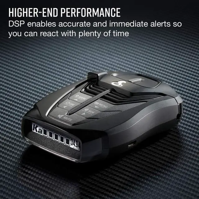 Alt view image 2 of 6 - RAD 480i Laser Radar Detector C Long Range Detection Bluetooth iRadar App LaserEye Front and Rear Detection Next Gen IVT Filtering Black