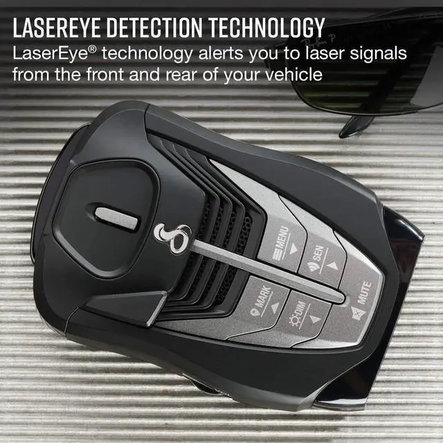 Alt view image 3 of 6 - RAD 480i Laser Radar Detector C Long Range Detection Bluetooth iRadar App LaserEye Front and Rear Detection Next Gen IVT Filtering Black