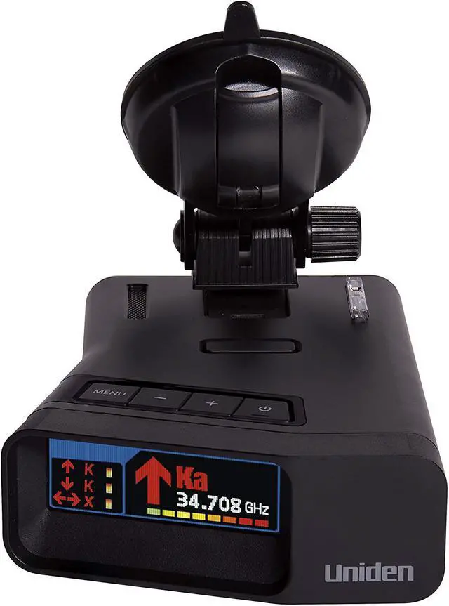 Alt view image 4 of 7 - R7 EXTREME LONG RANGE Laser/Radar Detector, Built-in GPS, Real-Time Alerts, Dual-Antennas Front & Rear w/Directional Arrows, Voice Alerts, Red Light and Speed Camera Alerts