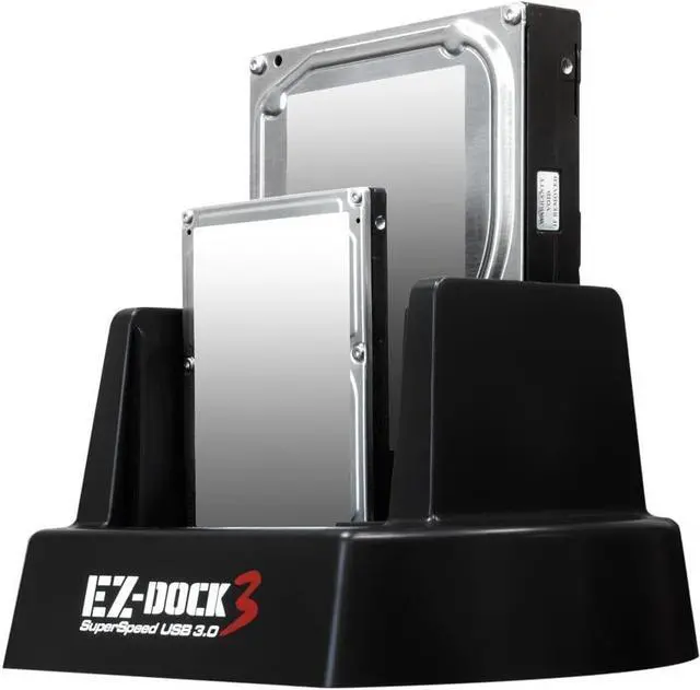 Main image of KingWin 2 Bay USB 3.0 EZ Dock For 2.5-Inch and 3.5-Inch with Clone (EZD-2537U3)