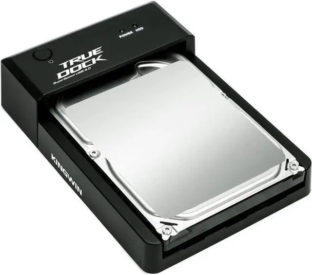 Main image of KingWin True Dock USB 3.0 Lay Flat Docking Station (TD-2535U3)