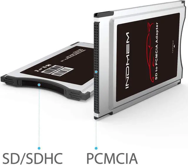 Alt view image 2 of 4 - PCMCIA to SD Card Memory Card Adapter SDHC to PC Card Converter Reader for Mercedes Benz S E C GLK CLS Class COMAND APS System Media Player
