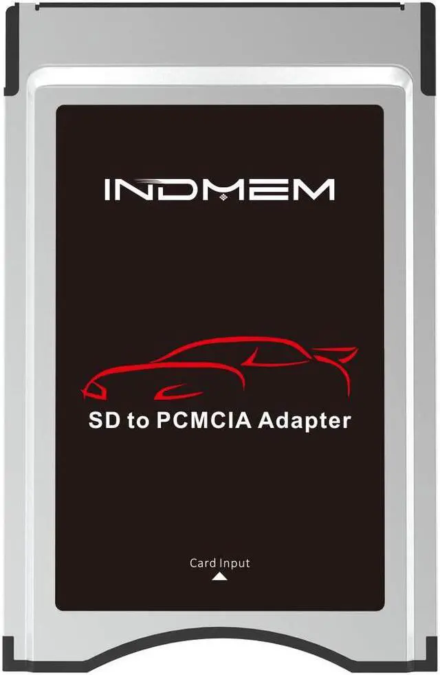 Main image of PCMCIA to SD Card Memory Card Adapter SDHC to PC Card Converter Reader for Mercedes Benz S E C GLK CLS Class COMAND APS System Media Player