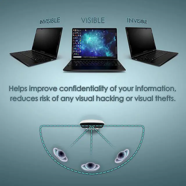 Alt view image 3 of 7 - Privacy Screen Filter for 14 Inches Laptop, Anti-Glare and Anti Blue Light Screen Protector