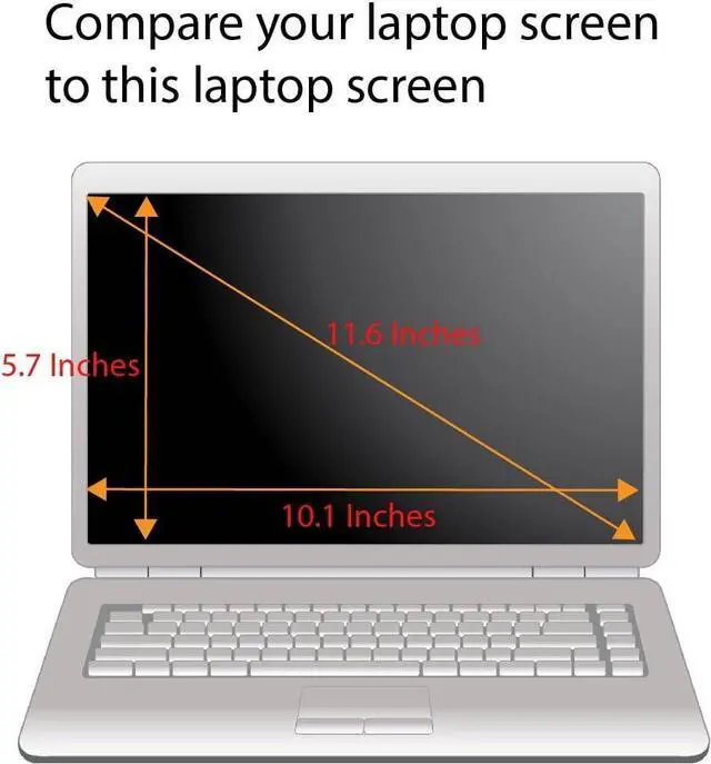 Alt view image 5 of 7 - Anti Blue Light Screen Protector (3 Pack) for 11.6 Inches Laptop. Filter out Blue Light that relieve computer eye strain and help you sleep better