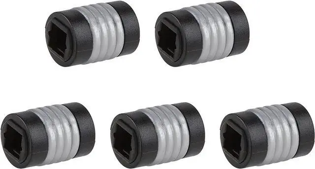 Main image of Optical Extension Coupler,CableCreation [5-Pack] Optical Toslink Female to Toslink Female Extention Connector