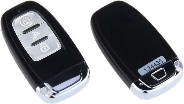 Alt view image 3 of 7 - EC002 Smart Key RFID PKE Car Alarm System Passive Keyless Entry Remote Starter Push Start Button & Touch Password Entry Hopping Code
