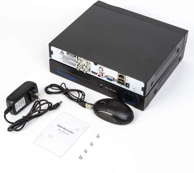 Alt view image 5 of 7 - Gadpiparty 4CH 1080N Hybrid 5-in-1 AHD DVR (1080P NVR+1080N AHD+960H Analog+TVI+CVI) Standalone DVR CCTV Surveillance Security System Video Recorder Motion Detection Hard Drive not Included