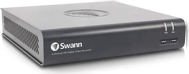 Main image of Swann 4580 DVR 44580 4 Channel Digital Video Recorder HDMI, VGA, Remote Access, Works Will Select Swann Cameras Only, See Details