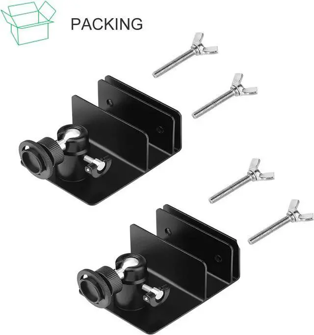 Alt view image 7 of 7 - ALERTCAM Gutter Mount for Blink Outdoor 4 (4th Gen)/(3rd Gen) & Blink XT / XT2 Camera, Adjustable Weatherproof Aluminum Alloy Mount Bracket for Home Security System (2 Pack, Black)