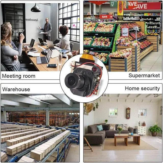 Alt view image 7 of 7 - for Raspberry Pi 3 Model B+ Camera Module Automatic IR-Cut Switching Day/Night Vision Video Webcam Adjustable Focus 5MP OV5647 Sensor 1080p HD for Raspberry Pi 2/3 Model B Model A A+ Zero/Zero W